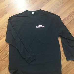 Long sleeved black southern t shirt